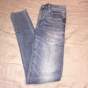High-Rise American Eagle Skinny Jeans